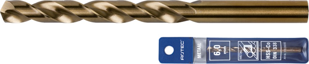 Foret hélicoïdal Rotec hss-co din338 12,5mm