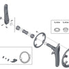 Capuchon extérieur Shimano pour FC-R9100-P