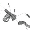 Couvercle de tuyau Shimano pour bl-m9100 9120 8100 7100