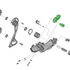 Unité d'essieu Shimano pour support de dérailleur arrière rd-rx805