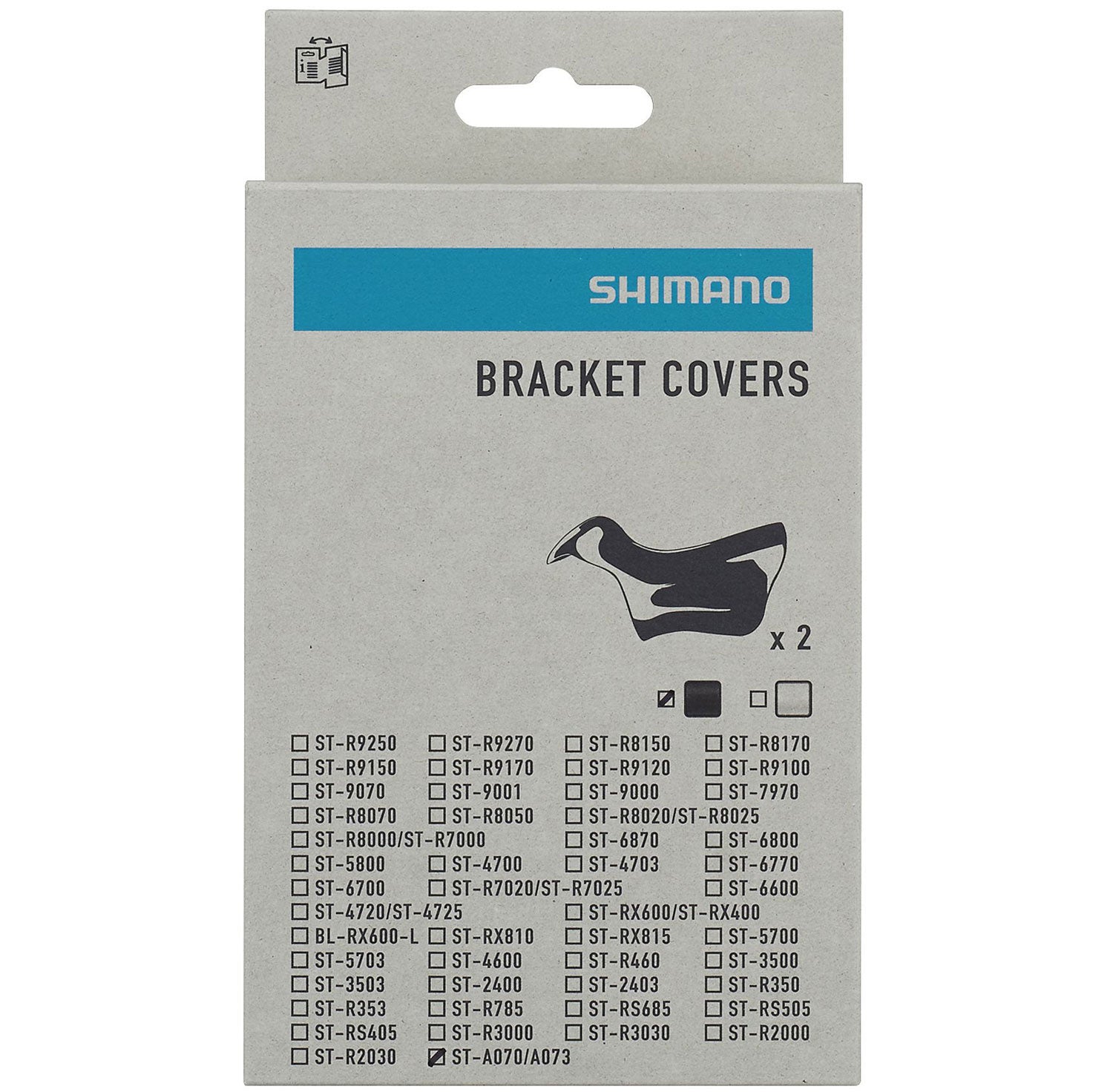 Couvercles de pédalier Shimano pour st-a070 a073