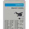 Couvercles de pédalier Shimano pour st-r7170
