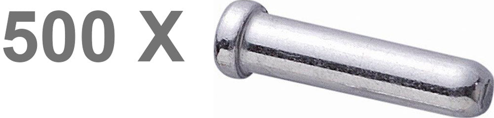 Embouts intérieurs Shimano fil de frein (500 pièces)