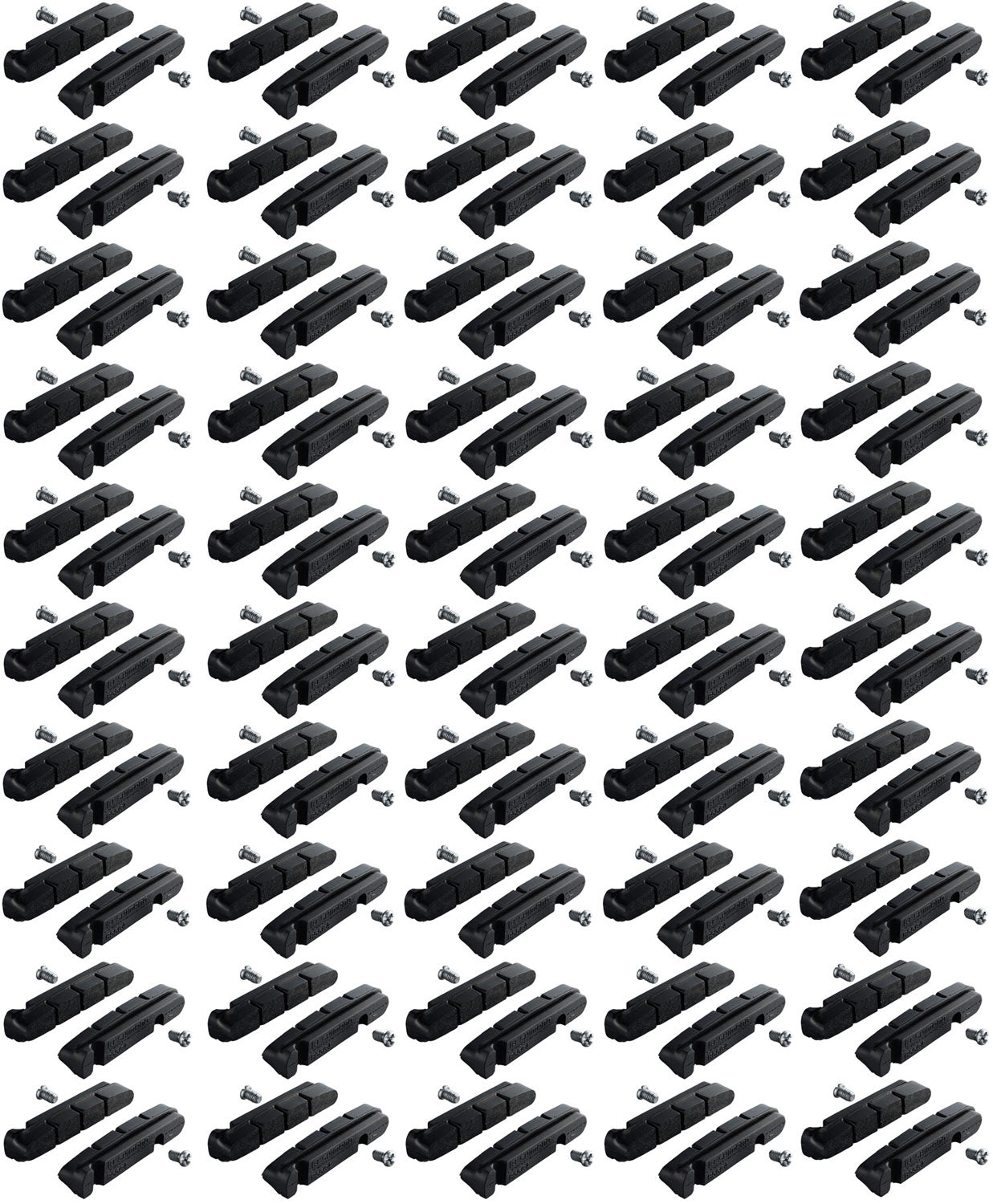 Plaquettes de frein Shimano r55c4 pour mâchoires de frein à cartouche (50 paires)