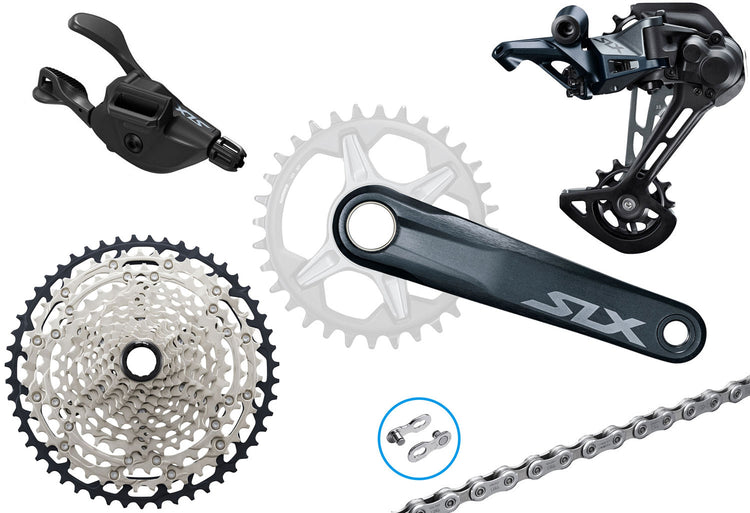Groupe Shimano slx m7100 1x12 vitesses | 175 mm | 10-51 | je-spec ev