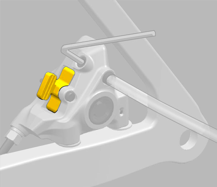 Entretoise de purge Shimano pour étrier de frein Dura Ace Ultegra