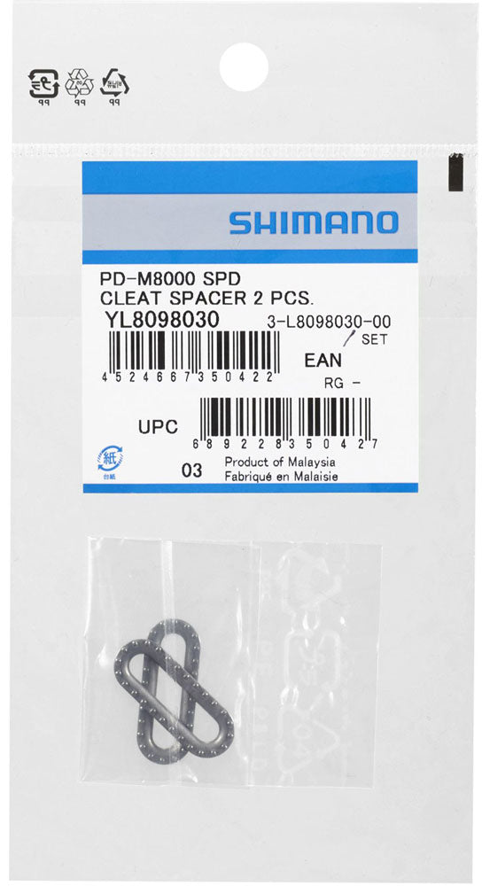 Entretoise de cale Shimano SPD pour PD-M8000