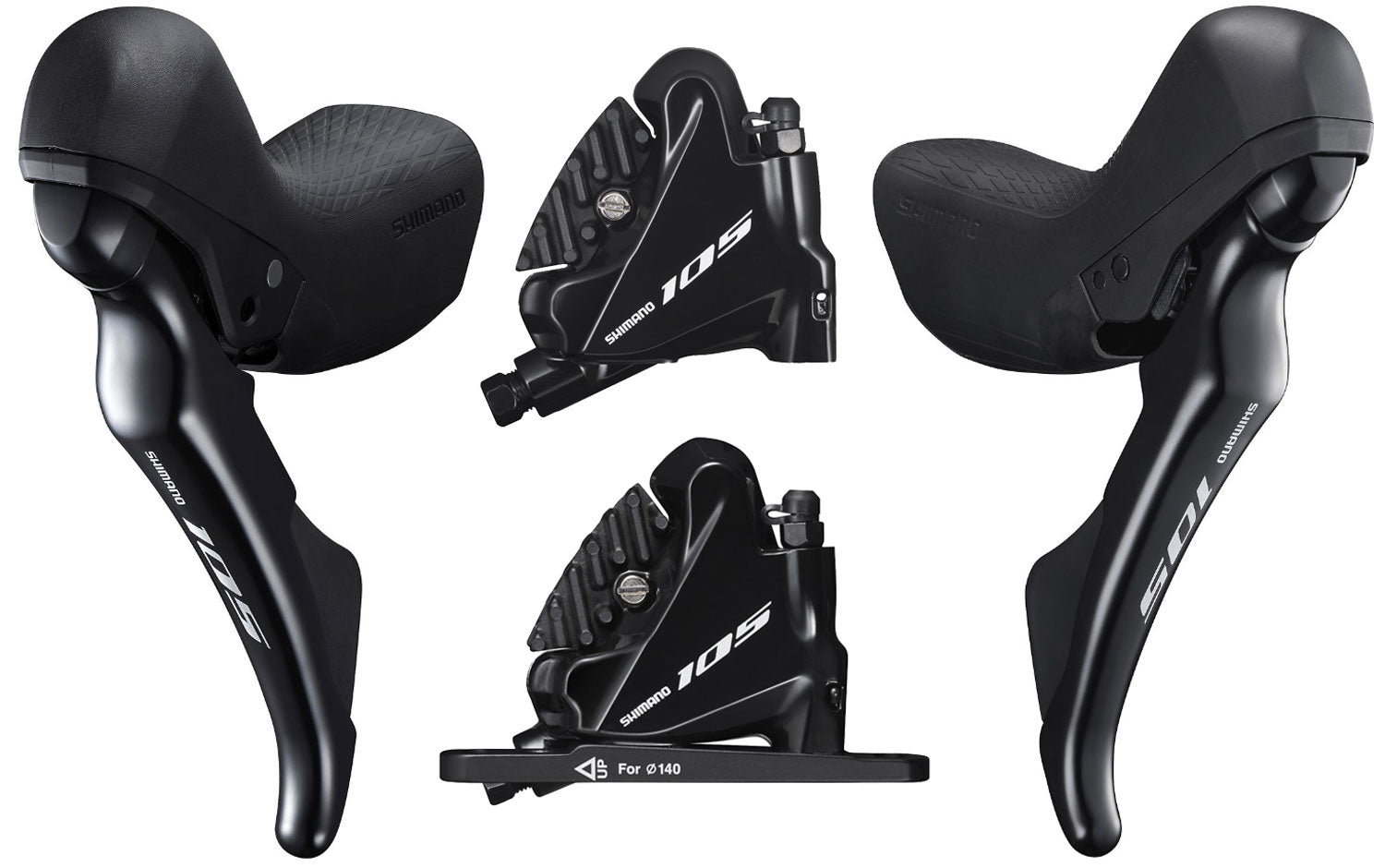 Jeu de freins à disque Shimano 105 st-r7020+br-r7070 2x11 vitesses