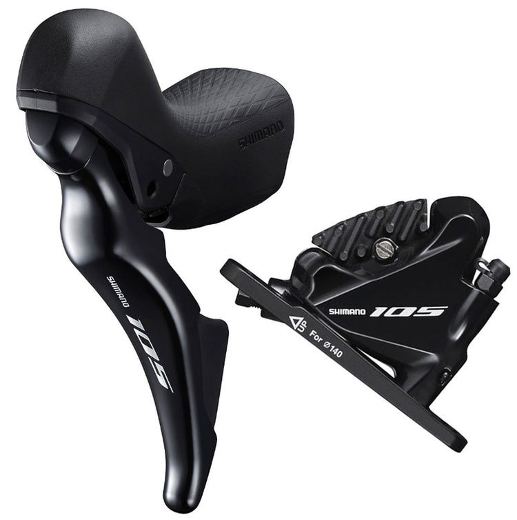 Shimano 105 st-r7025+br-r7070 frein à disque 2 vitesses avant
