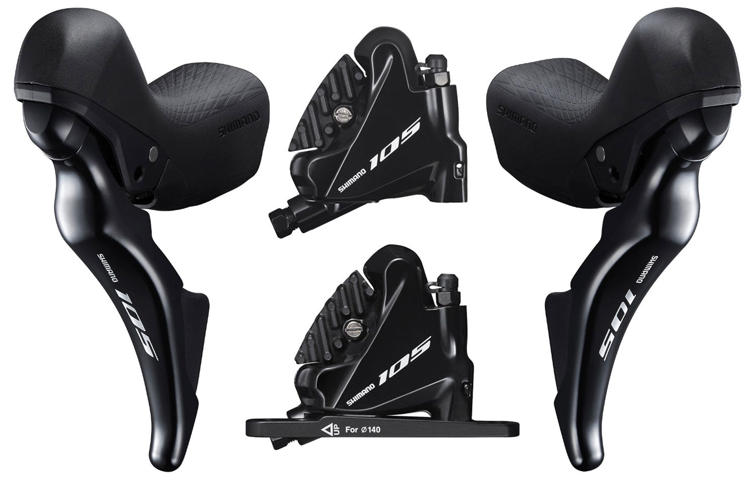 Jeu de freins à disque Shimano 105 st-r7025+br-r7070 2x11 vitesses