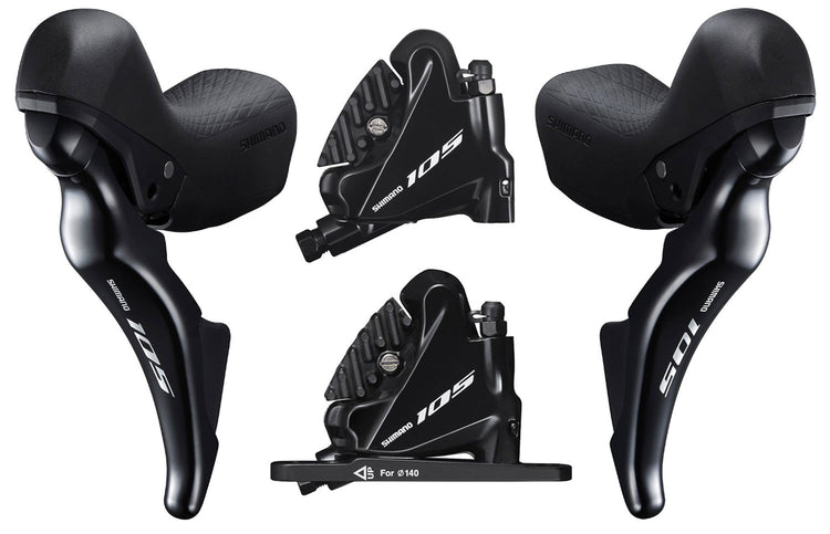Jeu de freins à disque Shimano 105 st-r7025+br-r7070 2x11 vitesses