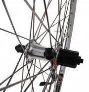 Shimano Achterwiel 28-15 8-13 8 622 SHIM. 8v Rim Alu Silver - afbeelding 2