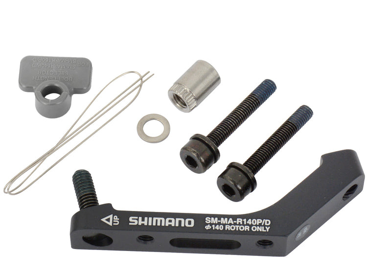 Adaptateur Shimano sm-ma-r140p d post-mount vers flat-mount pour rotor arrière de 140 mm