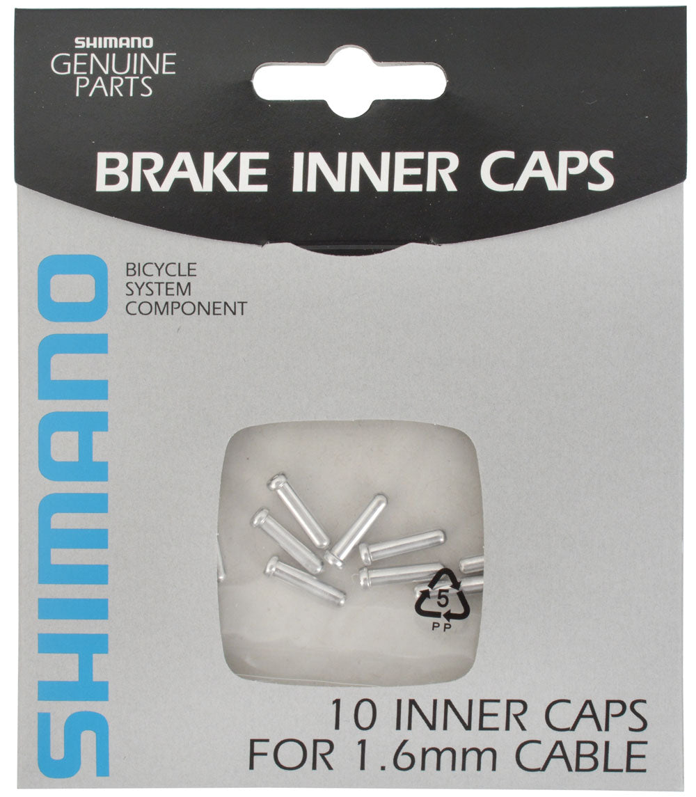 Embouts intérieurs Shimano fil de frein (10 pièces)