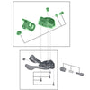 Couvercle de boîtier Shimano complet pour sl-m8000-i i-spec ii gauche