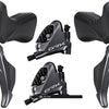 Jeu de freins à disque Shimano grx di2 st-rx815+br-rx810 2x11 vitesses