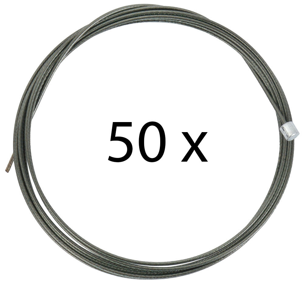 Câble intérieur Shimano Optislick Shift 1,2 mm x 2100 mm (paquet d'atelier de 50)