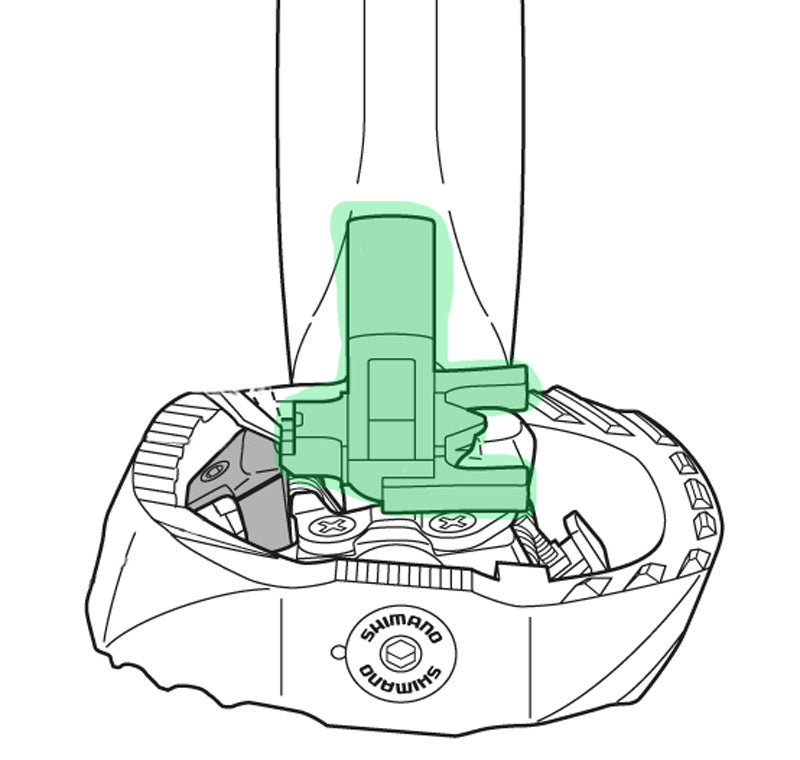 Jeu de réflecteurs Shimano SM-PD60