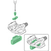 Jeu de réflecteurs Shimano SM-PD63