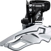 Dérailleur avant Shimano xt fd-t8000 3x10 vitesses, rotation vers le bas, 63-66°, collier 34.9mm
