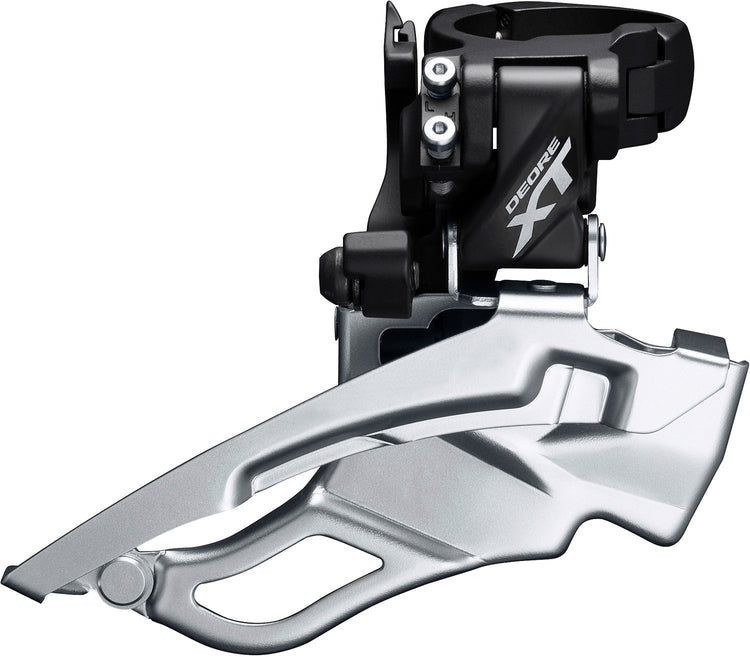Dérailleur avant Shimano xt fd-t8000 3x10 vitesses, rotation vers le bas, 63-66°, collier 34.9mm