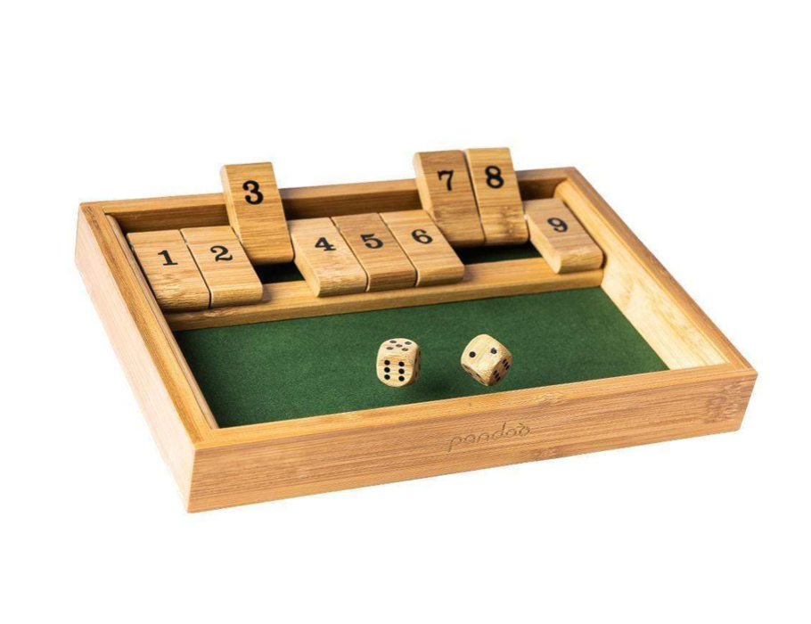 Pandoo fermait le jeu de dés de boîte bambou