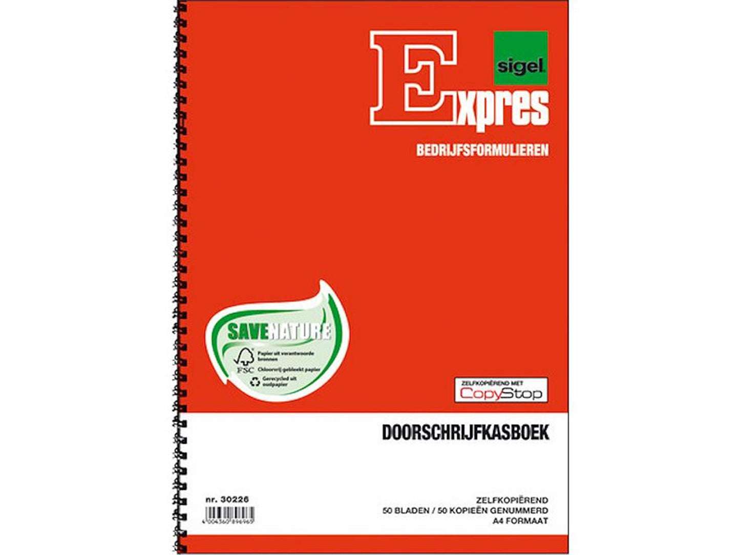 Kangaro copie livre de caisse a4 2x50bl + spirale