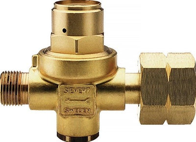 Régulateur de pression propane Sievert | sans manomètre | 2 bars 6 kg h g 3 8 pouces gauche | 1 pièce - 309122 309122