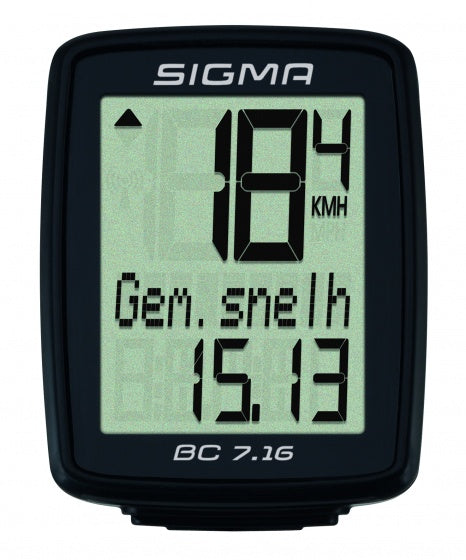 compteur de vélo BC 7.16 noir