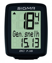 compteur de vélo BC 7.16 noir - afbeelding 1