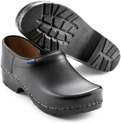 Sika 124 sabot traditionnel talon fermé pu noir - taille 48 - 16.089.075.48