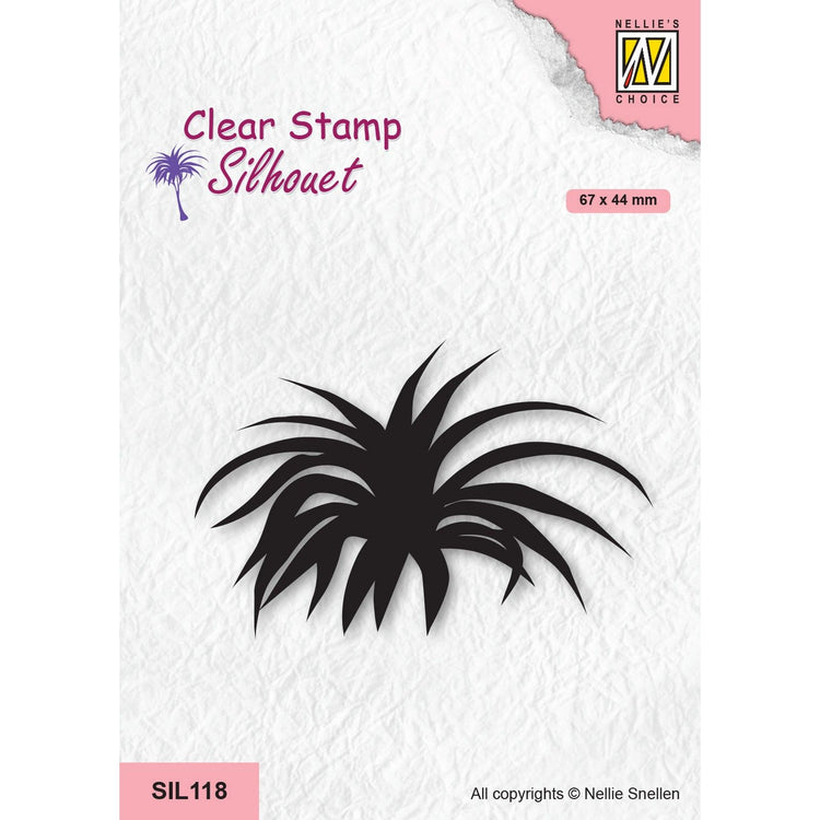 Le choix de Nellie • Tampons transparents silhouette couronnes de yucca d'arbre
