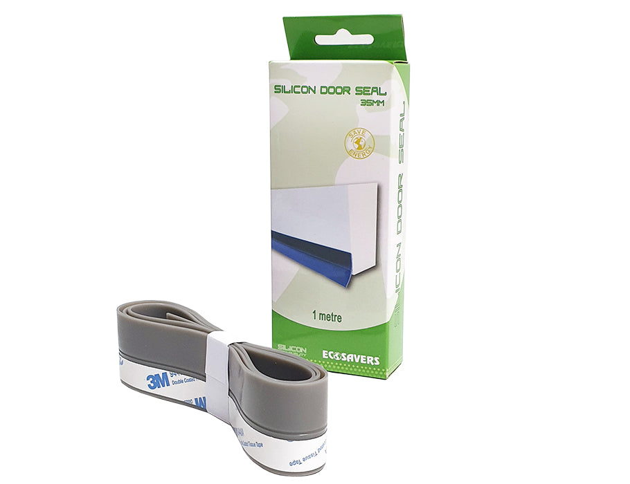 Ecosavers Draft Tire Porte intérieure auto-adhésive 1m sur rouleau gris