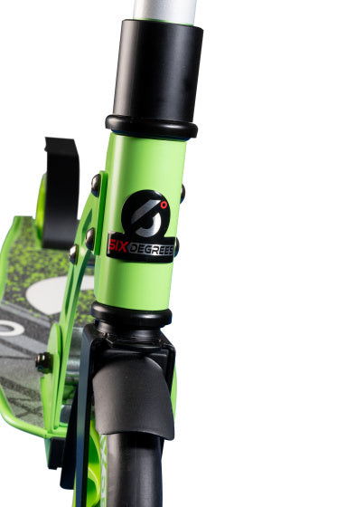 Six degrés à 2 roues Kinderstep pliable Fook Brake Green Black