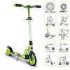 Six degrés à 2 roues Kinderstep pliable Fook Brake Green Black