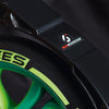 Six degrés à 2 roues étape pliante pied clair vert blanc