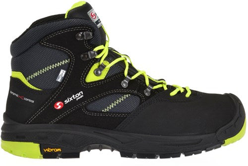 Sixton Peak 30334-00 Ortisei High S3 HDry | noir jaune | taille 50 - 00.091.001.50