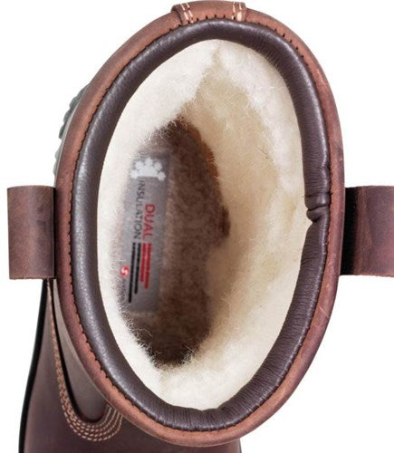 Sixton botte de sécurité montana laine s3 40 marron