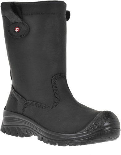 Sixton botte de sécurité montana laine s3 38 noir