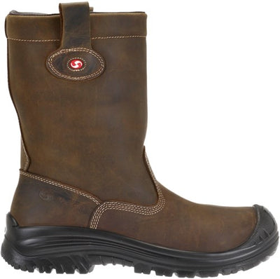 Sixton botte de sécurité montana doublée s3 38 marron
