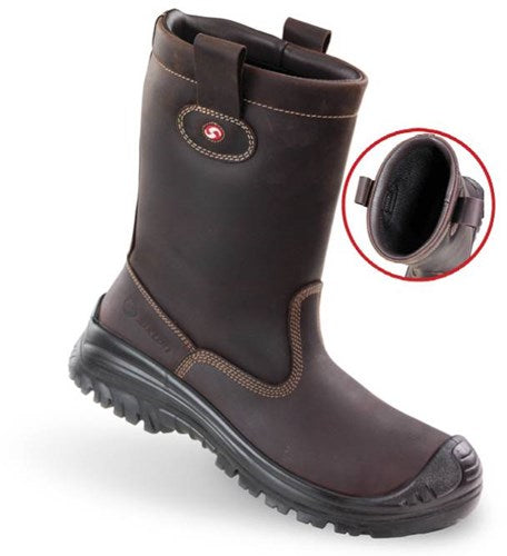 Sixton botte de sécurité montana doublée s3 39 marron