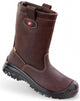 Sixton botte de sécurité montana hdry laine s3 43 marron