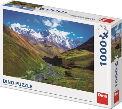 Dinotoys Dino Puzzle - Šchara La plus haute montagne de Géorgie - 1000 pièces