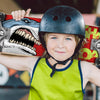 Contrôle des patins - Shark Skateboard Junior Wood PVC Bleu rouge