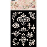 Studio light • pochoir masque secret d'un chat ornements baroques - afbeelding 1
