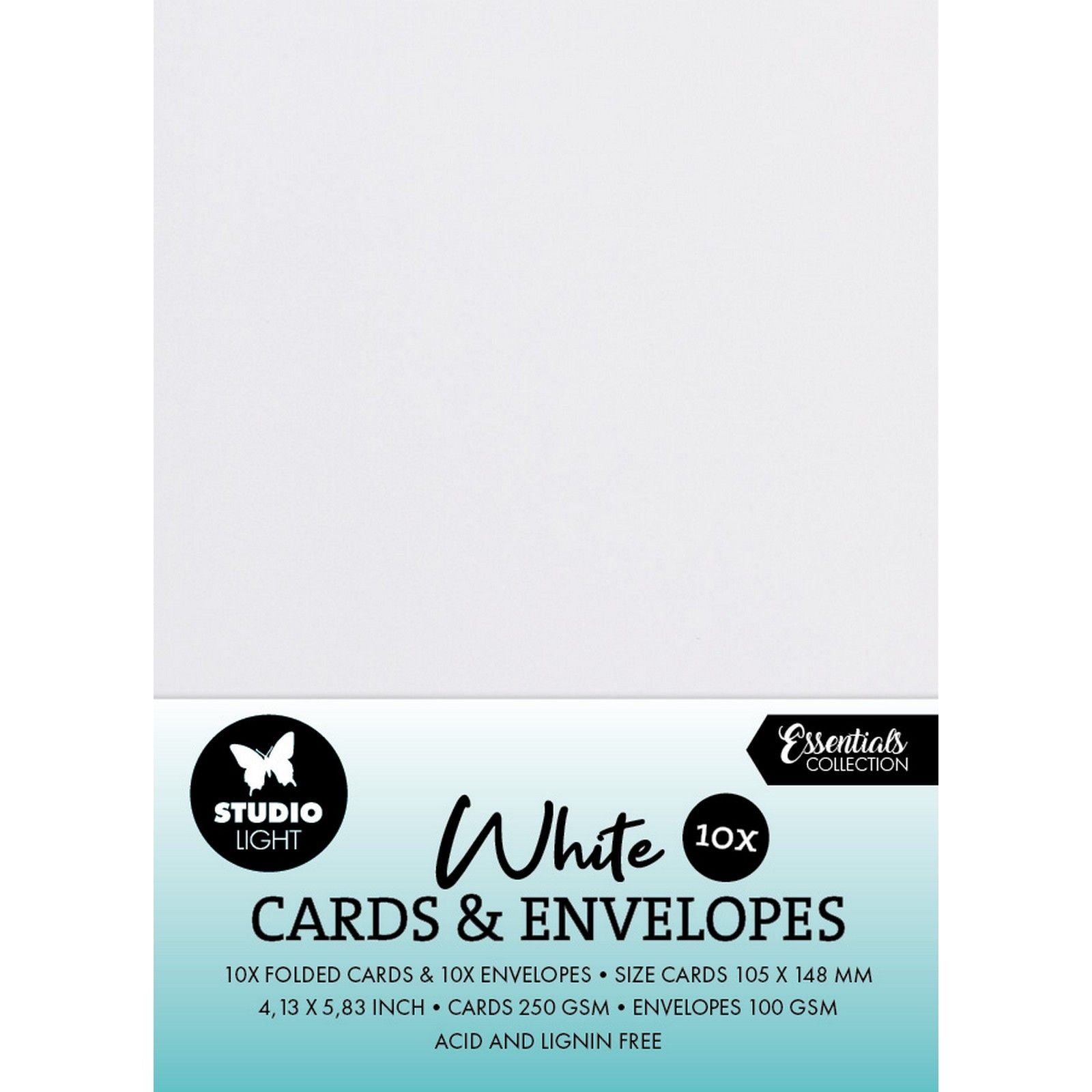 Studio light • consommables cartes enveloppes blanc a6