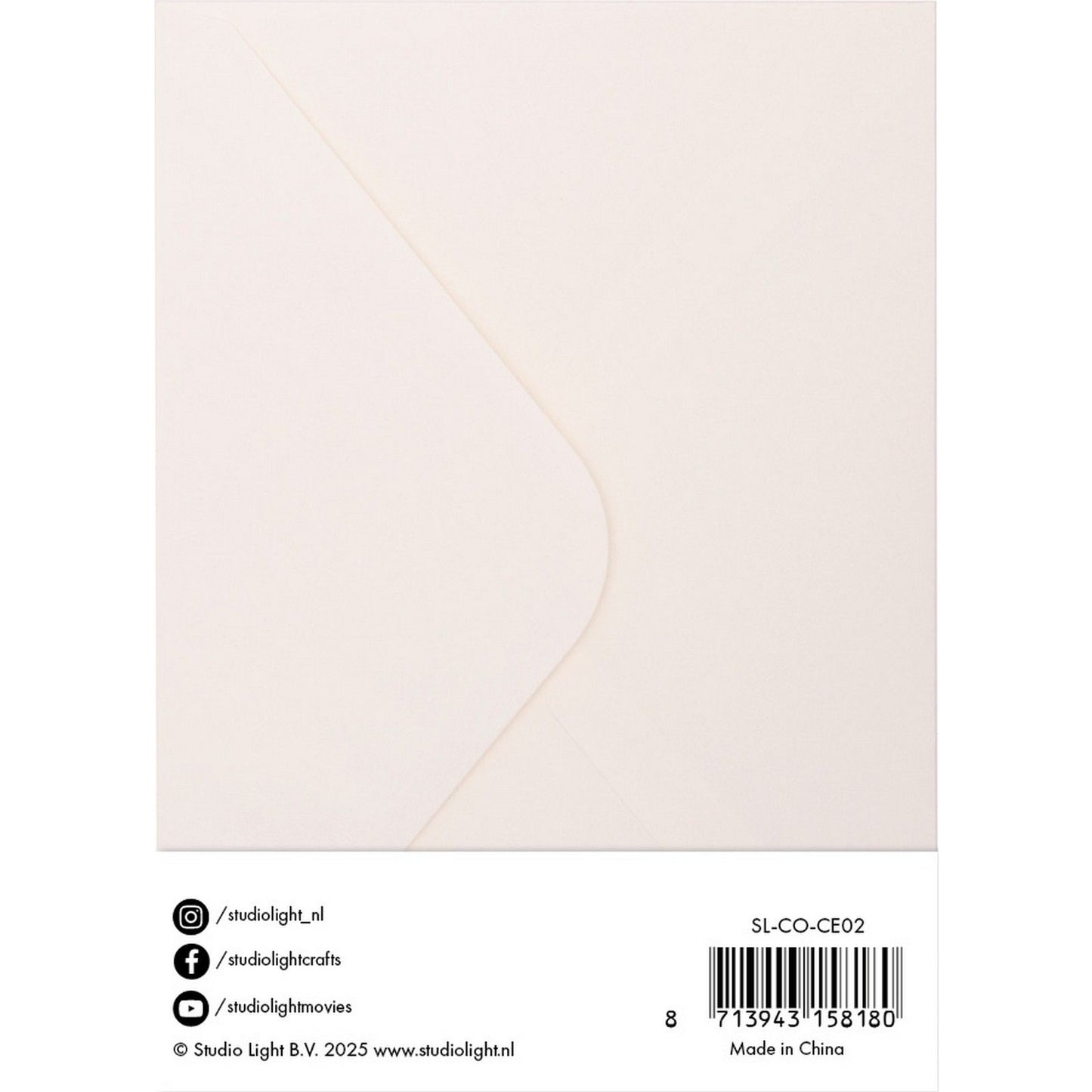 Studio light • consommables cartes enveloppes crème a6