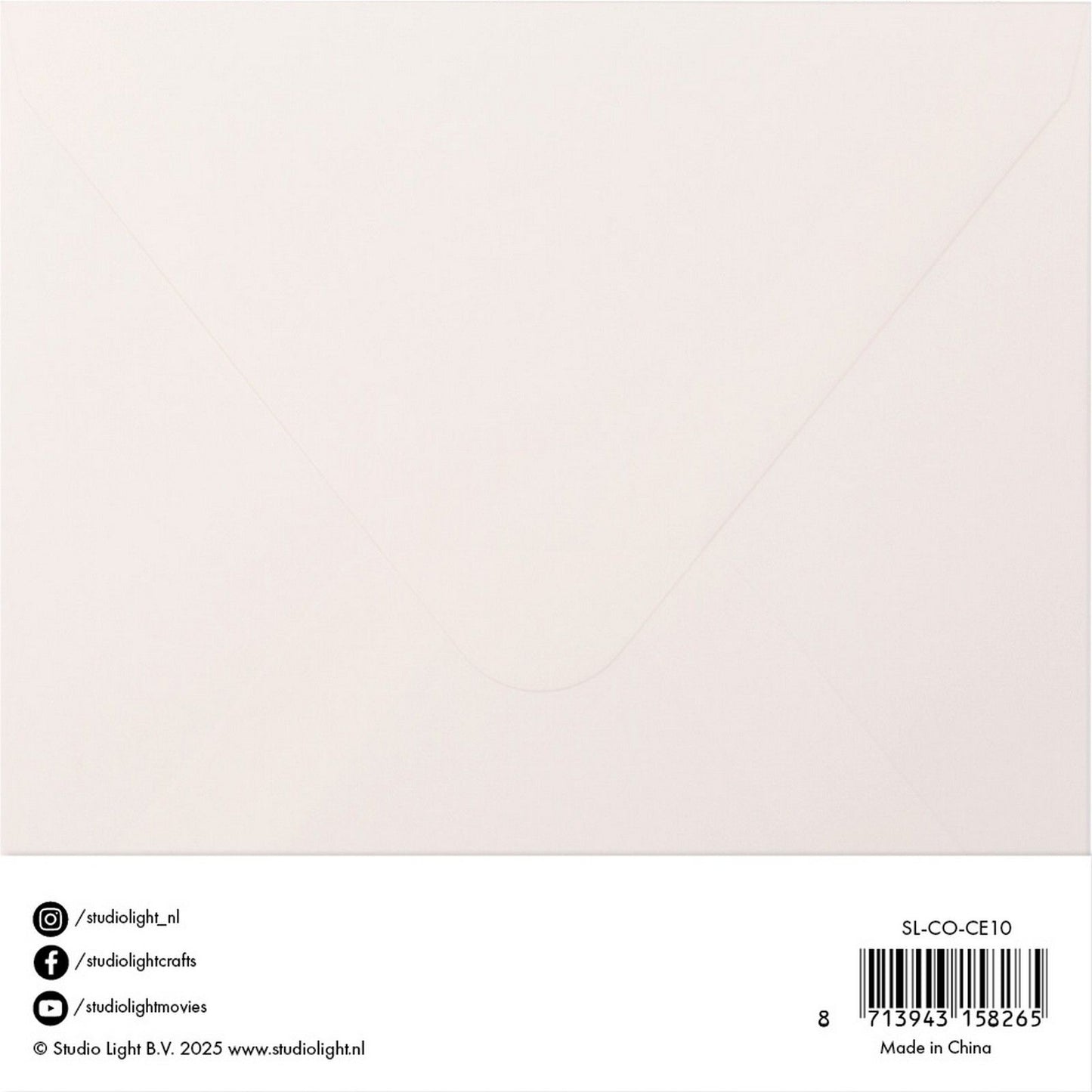 Studio light • enveloppes cartes crème 15,24x15,24cm