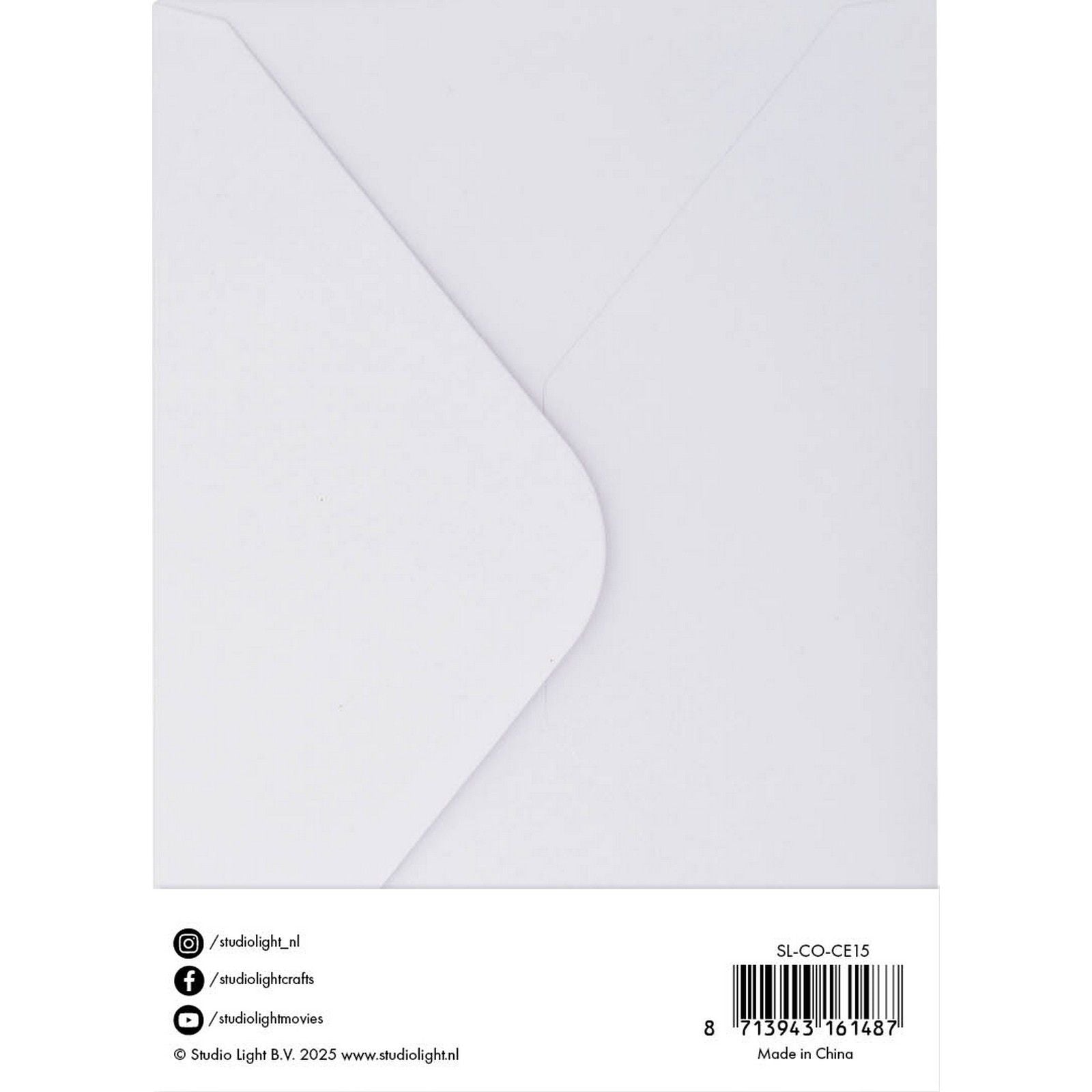 Studio light • consommables cartes enveloppes Noël rouge