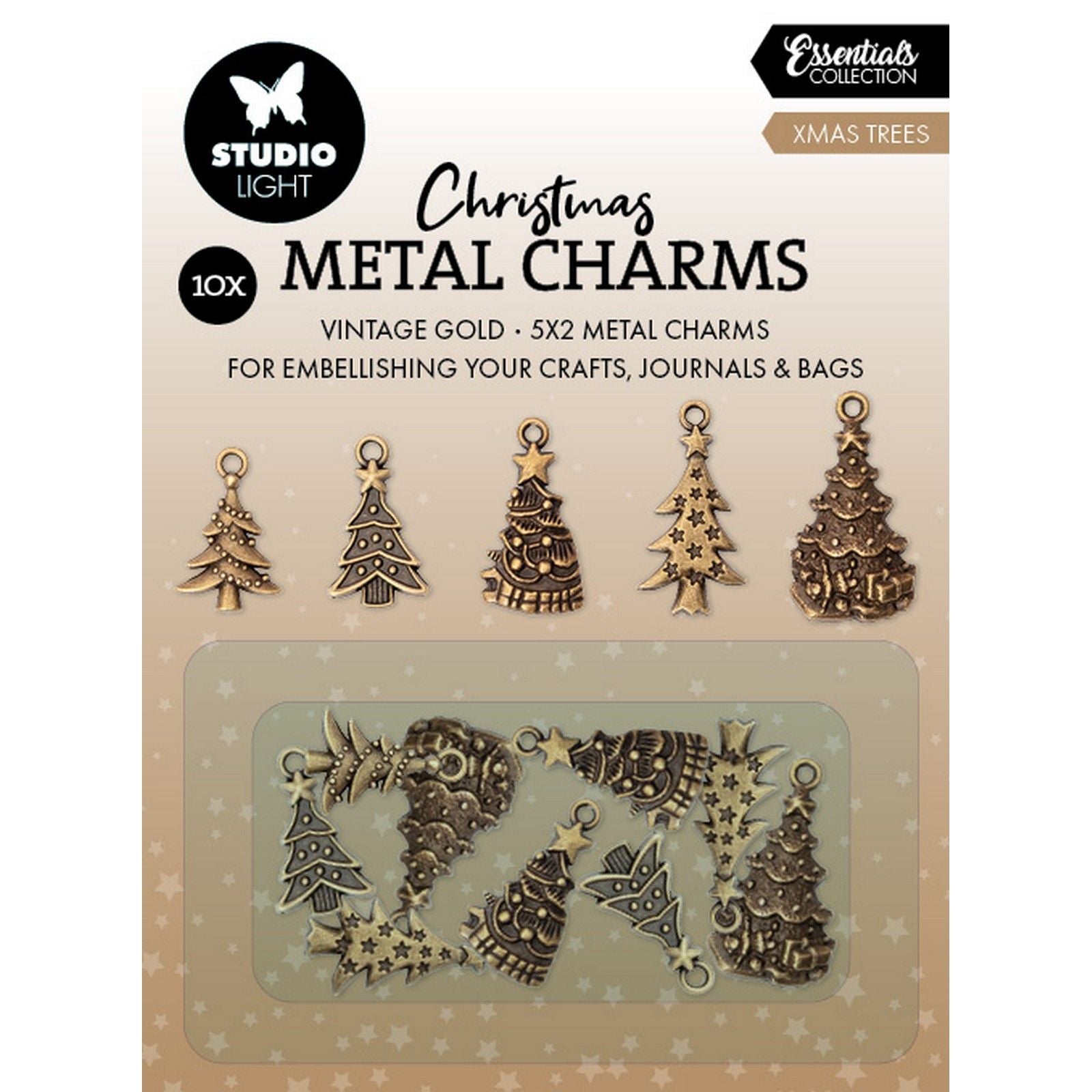 Lampe de studio • essentiels en métal charms pour arbres de Noël